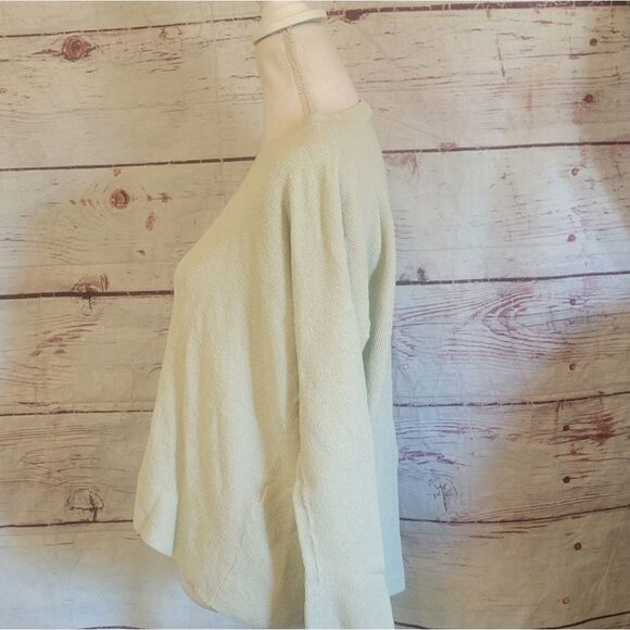 Eileen Fisher Organic Linen Blend Textured Pullover Top Size XS - Picture 4 of 6